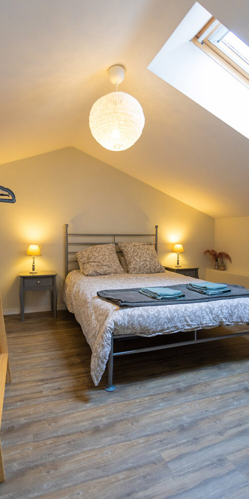 Lodge du Chateau - Hébergement Beaupréau - chambre mezzanine